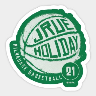 Jrue Holiday Milwaukee Basketball Sticker